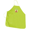 NW4477-NON WOVEN PROMOTIONAL APRON-Lime Green (Clearance Minimum 140 Units)